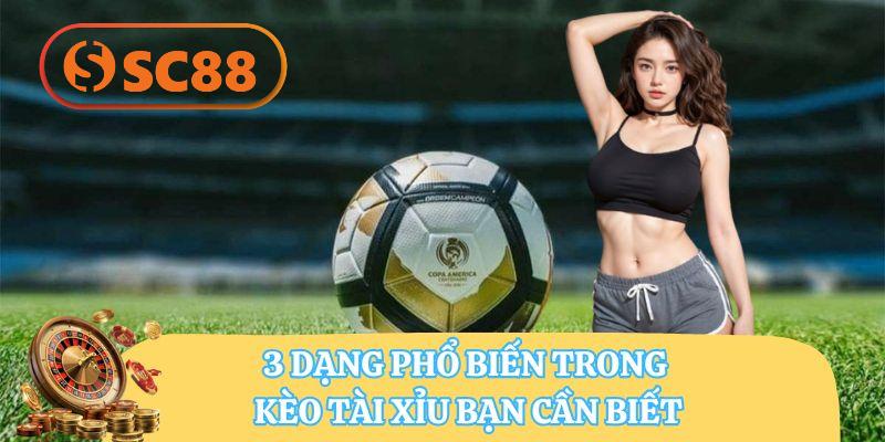3 dạng phổ biến trong kèo tài xỉu bạn cần biết